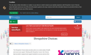 Shropshirechoices.org.uk thumbnail