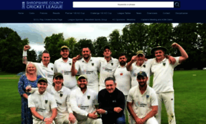 Shropshirecricketleague.co.uk thumbnail