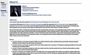 Shuaili8.github.io thumbnail