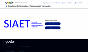 Siaet.dnit.gov.br thumbnail