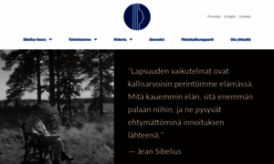Sibeliusseura.fi thumbnail