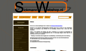 Sickmannwebshop.nl thumbnail