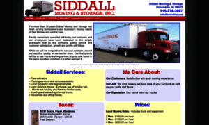 Siddallmoving.com thumbnail