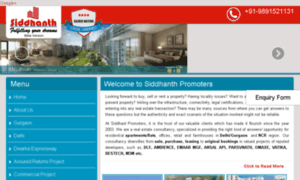 Siddhanthpromoters.com thumbnail