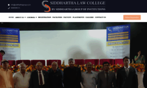 Siddharthalawcollege.com thumbnail
