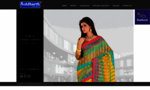 Siddharthsilkmills.com thumbnail