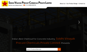 Siddhivinayakprecastchemicals.com thumbnail