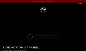 Sideactionapparel.com thumbnail