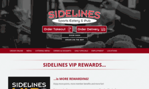 Sidelinessportseatery.com thumbnail