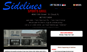 Sidelinessportsgrill.com thumbnail