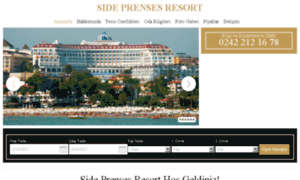 Sideprenses.resort-hotel.com.tr thumbnail