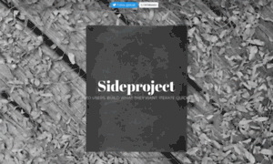 Sideproject.io thumbnail