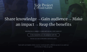 Sideprojectaccelerator.com thumbnail