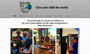 Sidewalksendmontessori.com thumbnail