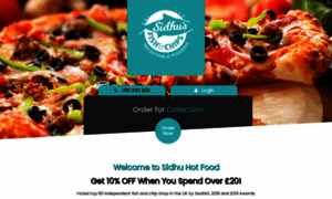 Sidhuhotfood.com thumbnail