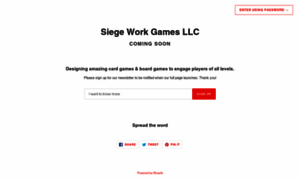 Siegeworkgames.com thumbnail