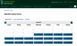 Siena.libcal.com thumbnail