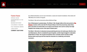 Sierraclassictheatre.org thumbnail