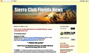 Sierraclubfloridanews.org thumbnail