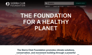 Sierraclubfoundation.org thumbnail