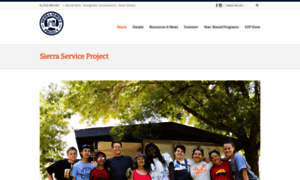 Sierraserviceproject.org thumbnail