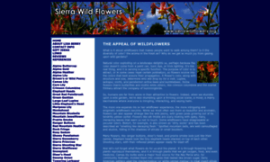 Sierrawildflowers.org thumbnail