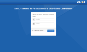 Sifec.caixa.gov.br thumbnail