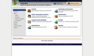 Sigaa.ifpa.edu.br thumbnail