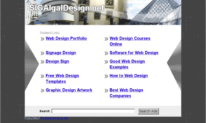 Sigalgaldesign.net thumbnail