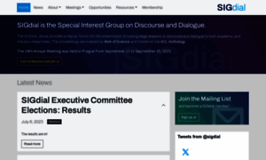 Sigdial.org thumbnail