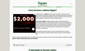 Sigepe.com.br thumbnail