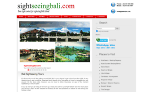 Sightseeingbali.com thumbnail