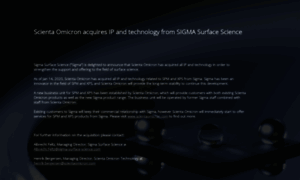 Sigma-surface-science.com thumbnail