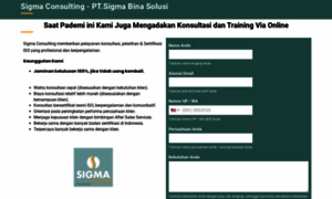 Sigmaconsulting.co.id thumbnail