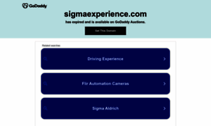 Sigmaexperience.com thumbnail