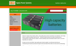 Sigmapowersystems.com thumbnail