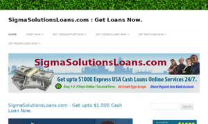 Sigmasolutionsloans.com thumbnail