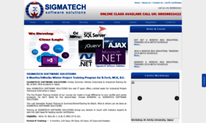 Sigmatechsoftwaresolution.in thumbnail