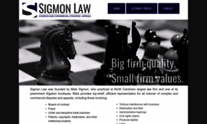 Sigmonlawfirm.com thumbnail