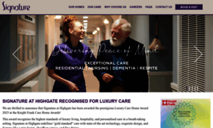 Signature-care-homes.co.uk thumbnail