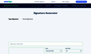 Signature-generator.com thumbnail