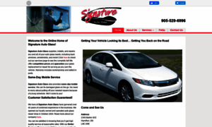 Signatureautoglass.ca thumbnail