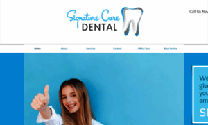 Signaturecaredental.com thumbnail