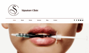 Signatureclinic.com thumbnail