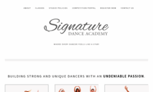 Signaturedanceacademy.com thumbnail