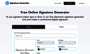 Signaturegenerator.online thumbnail