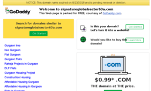 Signatureglobalsector63a.com thumbnail