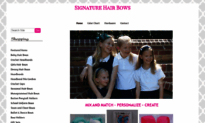 Signaturehairbows.com thumbnail