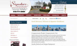 Signaturehealthcare.com thumbnail