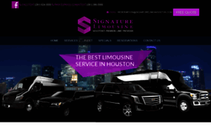 Signaturelimohouston.com thumbnail